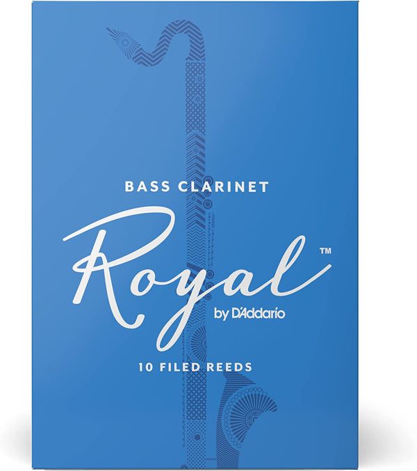 Rico Royal Bass Clarinet Reeds 10 ct. 2.5 Strength Online Hot Sale