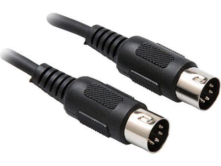 Hosa MID-320BK MIDI Cable Black 20ft Fashion