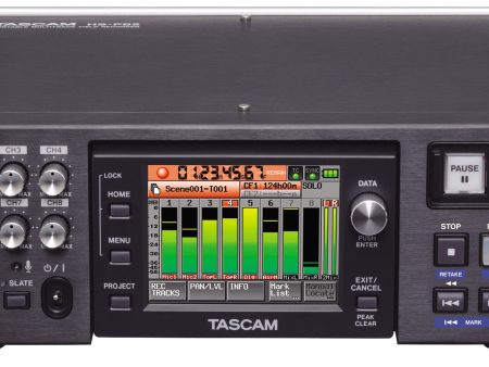 Tascam HS-P82 8-Track Portable Audio Recorder Online Hot Sale