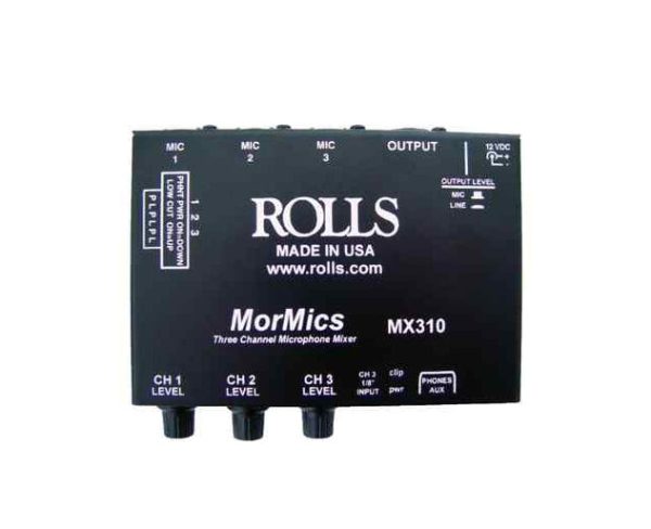 Rolls MX310 3 Channel Mixer Online now