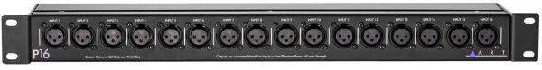 ART P16 16-Channel XLR Patch Bay Online Hot Sale