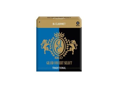 Rico Grand Concert Select Bb Clarinet Reeds 10ct 3.0 Strength Sale