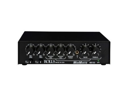 Rolls MX153 Mix Mate Half Rack Mic Source Mixer For Cheap