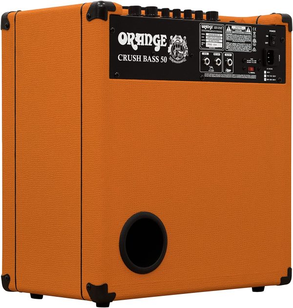 Orange Crush Bass 50-Watt 12  Bass Amp Combo Orange Fashion