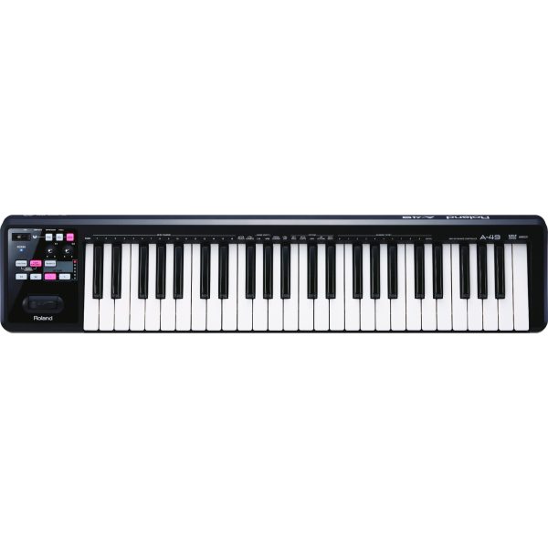 Roland A-49BK 49-Key MIDI Keyboard Controller in Black For Cheap