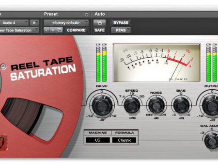 Avid Reel Tape Saturation Plug In For Sale