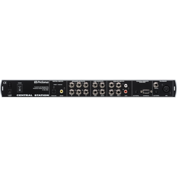 Presonus Central Station Plus Studio Monitoring Interface w  CSR-1 Remote Online now