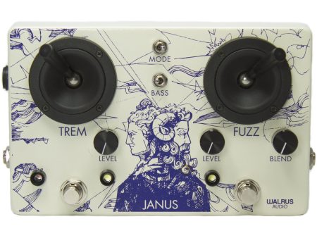 Walrus Audio Janus Joystick Controlled Tremolo   Fuzz Pedal Sale