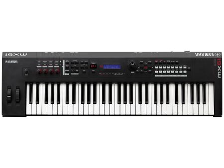 Yamaha MX61 61-Key Music Synthesizer, Black Hot on Sale