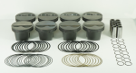 Mahle MS Piston Set SBC 383ci 4.03in Bore 3.75in Stk 6.125in Rod .927in Pin -4cc 11.2 CR Set of 8 Online Sale