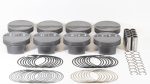 Mahle MS Piston Set Ford Flat Top SB 385ci 4.040in Bore 3.75in Stk 6.2in Rod .927 Pin -6cc 10.9 CR For Cheap