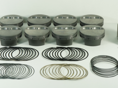 Mahle MS Piston Set SBC 410ci 4.040in Bore 4.000in Stroke 6.0in Rod .927 Pin -5cc 11.8 CR Set of 8 on Sale