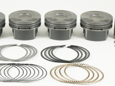 Mahle MS Piston Set 07+ Mini 77.50mm Bore 85.8mm Stroke 138.2mm Rod 20mm Pin 1cc 10.3 CR Set of 4 Discount