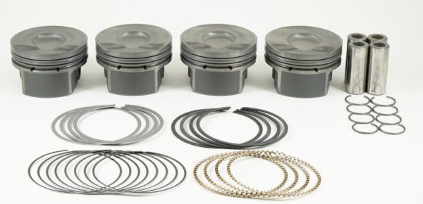 Mahle MS Piston Set 07+ Mini 77.50mm Bore 85.8mm Stroke 138.2mm Rod 20mm Pin 1cc 10.3 CR Set of 4 Discount