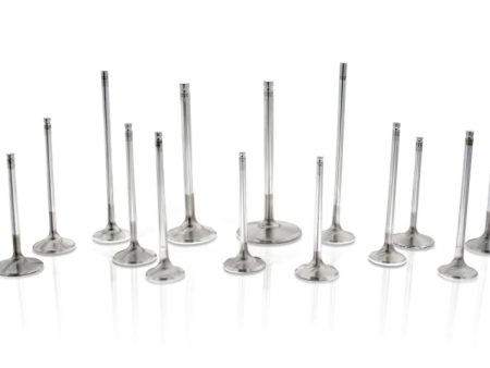 Ferrea Acura K20 30mm 5.45mm 109.15mm 22 Deg Flo Stock Flat Head 5000 Series Exhaust Valve- Set of 8 Cheap