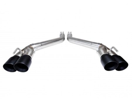 Kooks 2016 + Chevrolet Camaro SS LT1 3in Axle Back Muffler Delete Exhaust System w  Black Quad Tips For Discount