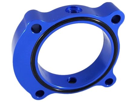 Torque Solution Throttle Body Spacer Kia Optima 2.0T  - Blue Online Sale