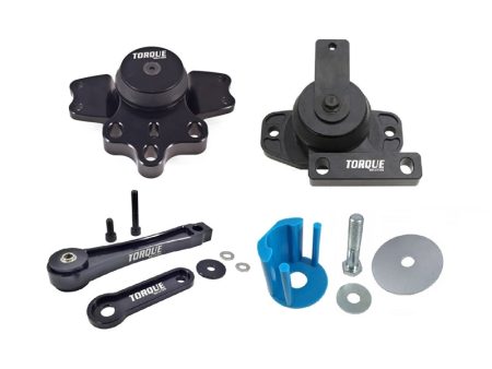 Torque Solution Engine Transmission & Pendulum Mount Kit w  Race Insert VW Jetta Golf 2006-2008.5 Discount