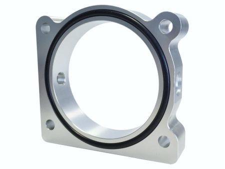 Torque Solution Throttle Body Spacer (Silver) Ford F-150 3.5L Ecoboost   3.7L V6 For Cheap