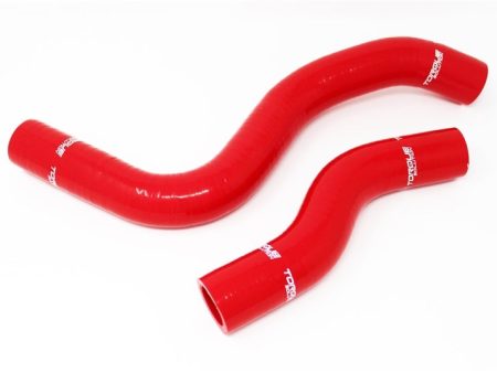 Torque Solution Silicone Radiator Hose Kit (Red) - 2017+ Honda Civic Type-R Supply