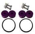 Torque Solution Billet Bumper Quick Release Kit (Purple): Universal Cheap