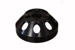 Torque Solution Lightweight Water Pump Pulley (Black): Hyundai Genesis Coupe 3.8 2010+ For Sale