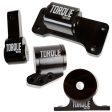 Torque Solution Billet Aluminum 4 Piece Engine Mount Kit: Mitsubishi Evolution 01-06 (5sp Only) Online now