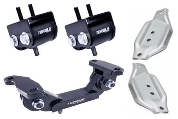 Torque Solution Engine Transmission Mount Kit w  OEM Mount Plates: 02-14 Subaru WRX   04+ STI Sale