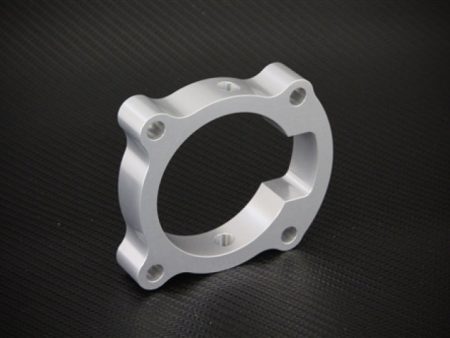 Torque Solution Throttle Body Spacer (Silver): Hyundai Genesis Coupe 2.0T 2010-2012 on Sale