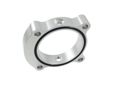 Torque Solution Throttle Body Spacer (Silver): Hyundai Sonata 2.0T Discount