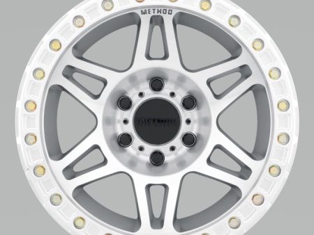 Method MR106 Beadlock 17x9 -44mm Offset 6x5.5 108mm CB Machined Clear Coat w BH-H24125 Wheel Hot on Sale