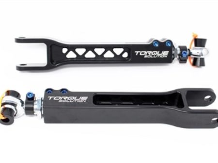 Torque Solution 6061-T6 Billet Aluminum Rear Camber Arms: Nissan GT-R R35 Hot on Sale