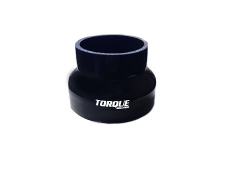 Torque Solution Transition Silicone Coupler: 3 inch to 4 inch Black Universal Online Hot Sale