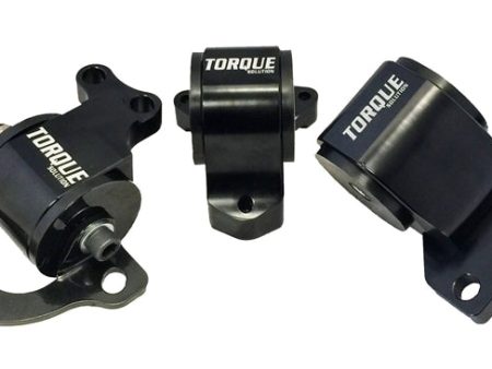 Torque Solution Billet Aluminum Engine Mount Kit: Honda Civic SI 2002-2005 (EP3) Discount