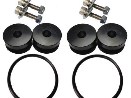 Torque Solution Billet Bumper Quick Release Kit (Black): Universal Hot on Sale