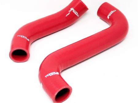 Torque Solution 02-07 Subaru WRX   04-07 STI Silicone Radiator Hose Kit - Red Sale