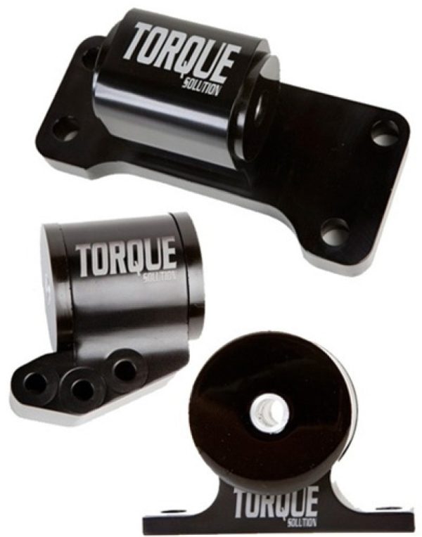 Torque Solution Billet Aluminum 3 piece Engine Mount Kit: Mitsubishi Evolution VII-IX 2001-2006 on Sale