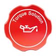 Torque Solution Billet Oil Cap 89+ Subaru - Red Fashion