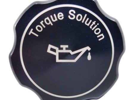 Torque Solution Billet Oil Cap 89+ Subaru - Black Cheap