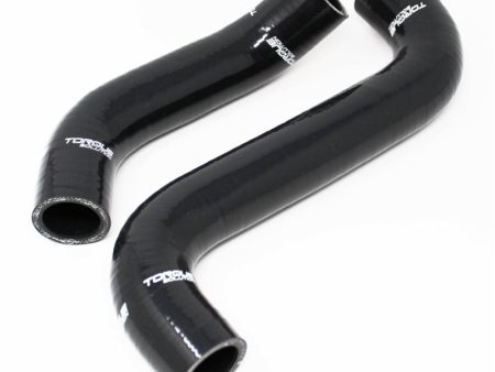 Torque Solution 02-07 Subaru WRX   04-07 STI Silicone Radiator Hose Kit - Black Cheap