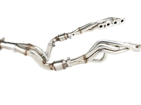 Kooks 19-20 Ram 1500 5.7L HEMI 1-7 8in x 3in SS Long Tube Headers w  3in x OEM GREEN Catted Y-Pipe Online now