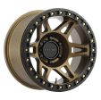 Method MR106 Beadlock 17x9 -44mm Offset 6x5.5 108mm CB Method Bronze w BH-H24125 Wheel on Sale