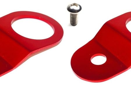 Torque Solution Radiator Mount Combo (RED) : Mitsubishi Evolution 7 8 9 Sale