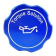 Torque Solution Billet Oil Cap 89+ Subaru  - Blue Online Sale