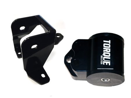 Torque Solution Billet Aluminum Left Engine Mount (3 Bolt): 96-00 Honda Civic EK B D-Series Online