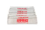 Kooks Universal Spark Plug Sleeve Set - Natural w Red Logo (Set of 8) Discount