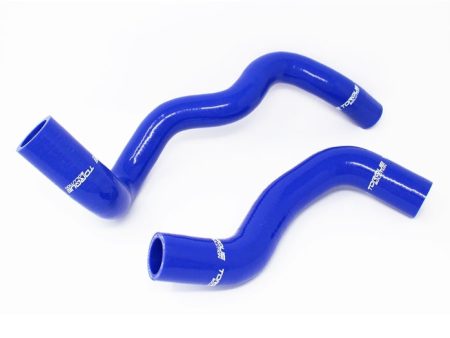 Torque Solution 2016+ Ford Focus RS Silicone Radiator Hose Kit - Blue on Sale