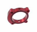 Torque Solution Throttle Body Spacer (Red): Kia Optima 2.0T Supply