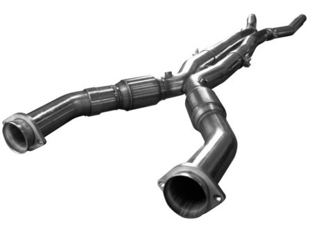 Kooks 09-14 Cadillac CTS-V Sedan Wagon (Not Coupe) LS9 6.2L 3in x 2 1 2in OEM Out X-Pipe w GREEN Cat Online Hot Sale