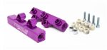 Torque Solution Top Feed Fuel Rails: 02-14 Subaru WRX   07-18 STI - Purple Online Hot Sale